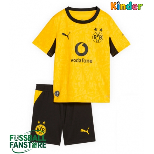 Borussia Dortmund Fabio Silva #21 Replik Heimtrikot Kinder 2026-27 Kurzarm (+ Kurze Hosen)